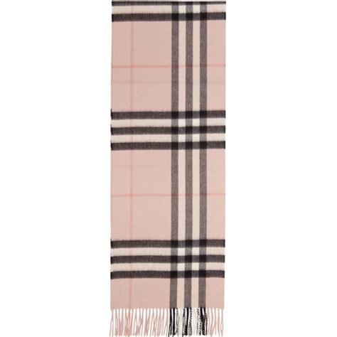 Cashmere cheche Burberry Pink in Cashmere 